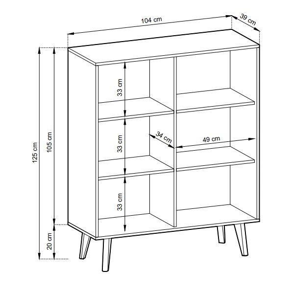 Komoda WILLOW KD104, zdjęcie 4