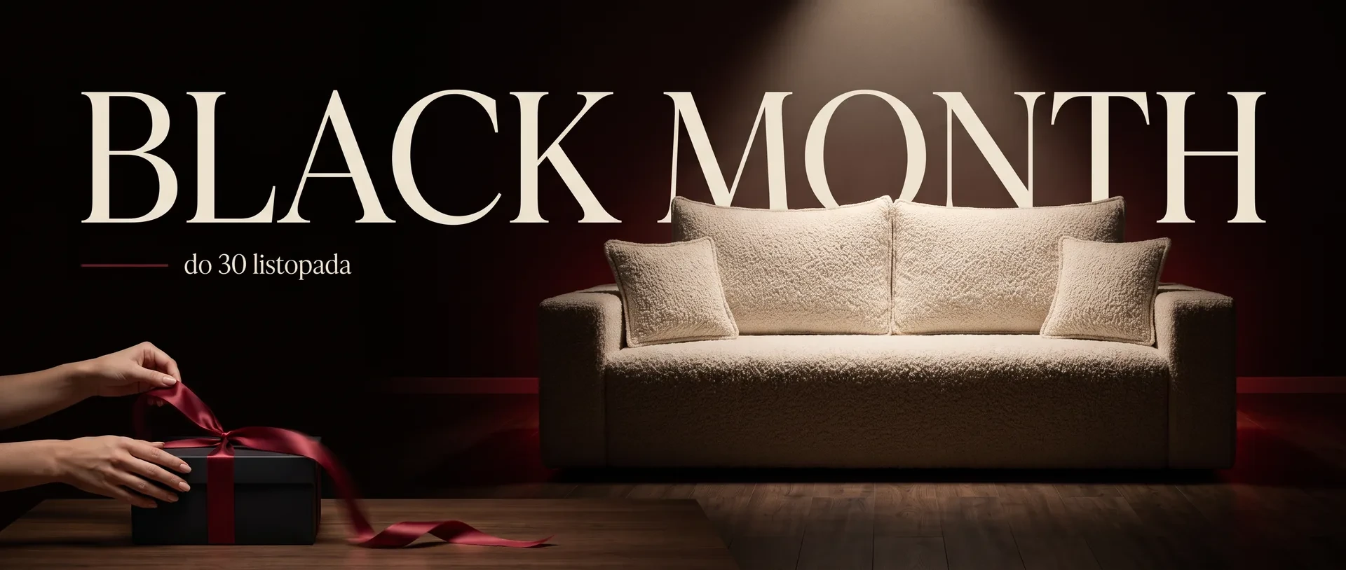 Black Month do 30 listopada: sofy, narożniki i łóżka taniej